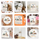 Spooky One Halloween 1st Birthday Party Invitation Kaart