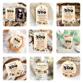 Halloween Onze kleine Boo 1e verjaardag partij Kaart