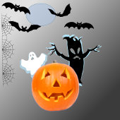 Ghost Drift: All-over Halloween Leggings