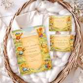 Sports Teddy Bear Baby Shower Servet