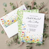 Lentetuin Vlinders Bruiloft Gastenboek (Personaliseer deze collectie van deze onafhankelijke maker. Test)