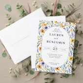 Spring Floral Wedding Zelfinktende Stempel (Personaliseer deze collectie van deze onafhankelijke maker. Test)