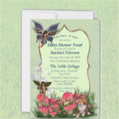 Uitnodiging Baby shower lente