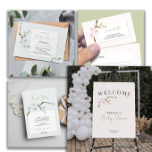 Blush roze bloemenluier loterij ticket baby shower informatiekaartje