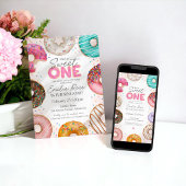 Sprinkled Donut TWEE lief verjaardagsfeestje voor  Kaart