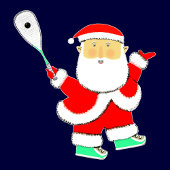 Christmas Squash Sports Party Servet