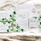 St. Patricks Day Groene Baby Shower Bedankt