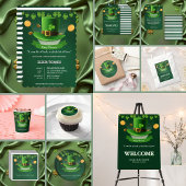 St. Patrick's Day Pet Shamrock Gold Baby shower Kaart