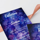 Waterverf Galaxy Sterrennacht Script Chic budget