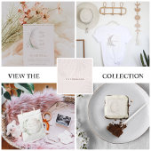 Moon Child | Baby shower van Boho Hippie Papieren Bordje