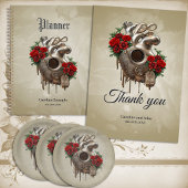 Steampunk Passion, het mechanische hart van de lie Wijn Etiket