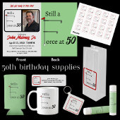 Nog steeds een Force op 50-jarig golfthema T-shirt