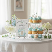 Rustic Carrot Baby Shower “Guess How Many Candies” Poster