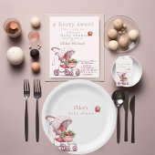 aardbei baby shower spandoek