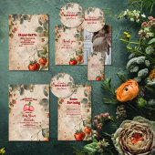 Aardbei Baby Sweet Shower Cadeaulabel