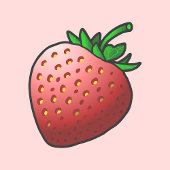 Aardbei Birthday Uitnodiging