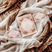 Strawberry In Love Bridal Shower Kaart