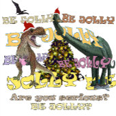 Dinosaur Kerstmis Cadeaupapier