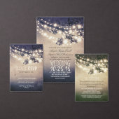 Rustieke licht huwelijks RSVP-kaarten RSVP Kaartje (Personaliseer de collectie van deze zelfstandige maker.)