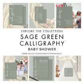 Budget Script Oh Boy Sage Baby shower