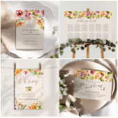 zomertuinbloem Weddenschap WelkomstPoster Poster