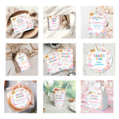 Editable Summer Fun InThe Sun Birthday Party Photo Kaart