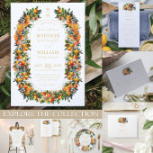 Weddenschap Website QR Code Oranje Citrus Informatiekaartje