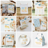 Digitale Sun Party Eten en Drinken Teken Poster