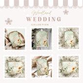 Sunset Meadow Wildflower Wedding Save The Date