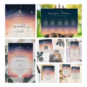 Zonsondergang tot Moonrise Ronde menu