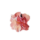 Zoete 16 roze bloemen op zwart tafelkleed