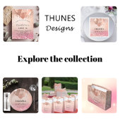 Zoete 16 roze roze roze goudbegroting met uitzonde flyer