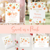 Zoet als een peach Birthday Confetti