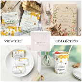 Wildbloemhommel | 1e Verjaardag mijlpaal Acryl Bord