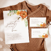 Zoet als bei | Floral Spring Diaper Raffle Informatiekaartje