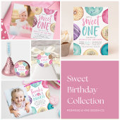 Twee zoete | Foto van Donut 2e verjaardag Kaart