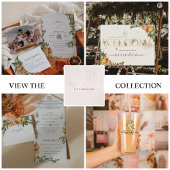 Elegant Citrus Botanische Vrijgezellenfeest Recipe Briefkaart