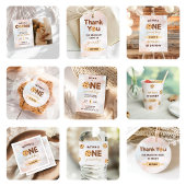 One Sweet Cookie Eerste Verjaardagsfeestje Waterfles Etiket