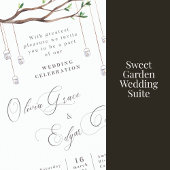 Sweet Garden Place-kaarten Plaatskaartje