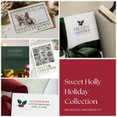 Joy Peace Love | Moderne feestdag in zwart-wit Cadeaupapier