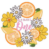 Sweet Lemon Two-tti Fruity Birthday Banner