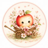 Zoete appelbloesem babyshower Bewaar de datum Kaart