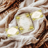 Sweet Perfect Pair Pear Bridal Shower Servet