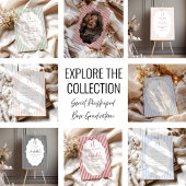 Sweet Pinstriped Black Bow Graduation Kaart