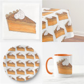 Sweet Potato Pie Slice-kerstaking soep Standaard Schort