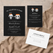 Sweet Skulls Weddenschap Website Informatiekaartje (Personaliseer de collectie van deze zelfstandige maker.)