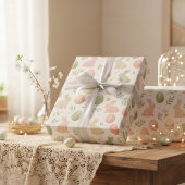 Watercolor Easter Bunny & Eggs Pastel Party Papieren Bordje