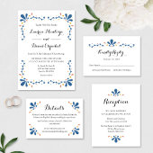 Mexicaanse Talavera Return Address Labels