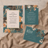 Waterverf bloemenblad herfst bladeren Blauwgroen B Servet (Personaliseer de collectie van deze zelfstandige maker.)