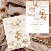 Teddy Bear Baby shower in één uitnodiging